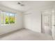 Simple bedroom with carpet flooring and double door closet at 15392 Taurus Cir, Port Charlotte, FL 33981