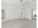 Main bedroom with neutral decor and carpet flooring at 15392 Taurus Cir, Port Charlotte, FL 33981