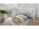 Spacious main bedroom with sliding doors to the pool area at 15392 Taurus Cir, Port Charlotte, FL 33981