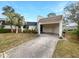 Exterior view of condo with carport and landscaped yard at 2587 Forest Run Ct # 141B, Clearwater, FL 33761