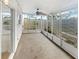 Spacious screened-in porch, perfect for relaxing and enjoying the outdoors at 2587 Forest Run Ct # 141B, Clearwater, FL 33761
