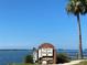 Welcome to Dunedin sign by the water at 1420 Bayshore Blvd # 316, Dunedin, FL 34698