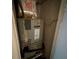 A closet containing the HVAC unit for the home at 16211 3Rd E St, Redington Beach, FL 33708
