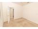 Bright bedroom with ample closet space and neutral carpeting at 12908 Cattail Shore Ln, Riverview, FL 33579