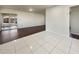 Bright dining area with tile flooring and sliding glass doors leading to a view at 3944 Nekoosa St, North Port, FL 34287