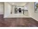 Modern kitchen with stainless steel appliances and white cabinets at 3944 Nekoosa St, North Port, FL 34287