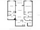 Two-bedroom, two-bathroom condo floor plan with open living areas at 2333 Feather Sound Dr # A101, Clearwater, FL 33762