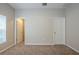 Bedroom with carpet flooring and neutral walls at 7707 N Riverdale Ave, Tampa, FL 33604