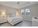 Spacious main bedroom with high ceilings and an ensuite bathroom at 11223 Spring Gate Trl, Bradenton, FL 34211