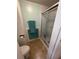 Clean bathroom with shower and toilet at 3301 Alt 19 Lot 819, Palm Harbor, FL 34683