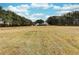 Open pasture land with distant view of the home at 6936 Handcart Rd, Wesley Chapel, FL 33545