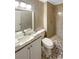 Clean and modern bathroom with updated fixtures and a walk-in shower at 1505 Larkin Rd, Spring Hill, FL 34608