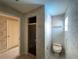 Bathroom with shower, toilet and vanity at 37921 Tiffany Rd, Dade City, FL 33525