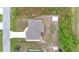 Overhead view of the house and surrounding area at 4944 Alseir Rd, North Port, FL 34288