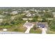 Aerial view showcasing the house and surrounding neighborhood at 4944 Alseir Rd, North Port, FL 34288
