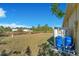 Two Water Worker brand water tanks in backyard at 7864 Jayman Rd, North Port, FL 34291