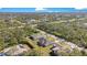 Aerial view of homes in a quiet neighborhood at 14248 Salvatierra Ln, Port Charlotte, FL 33981