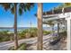 Relaxing waterfront view with gazebo and swing bench at 210 3Rd W St # 8205, Bradenton, FL 34205