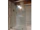 Clean shower with tiled walls and glass enclosure at 718 New York St, Clearwater, FL 33756