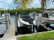 Private boat slips offering convenient access to the water at 3233 Purple Martin Dr # 121, Punta Gorda, FL 33950