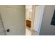 Updated bathroom with granite countertop and tile floors at 2860 Somerset Park Dr # 203, Tampa, FL 33613