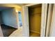 Well-lit closet with wire shelving and bi-fold doors at 2860 Somerset Park Dr # 203, Tampa, FL 33613