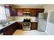 Updated kitchen, featuring stainless steel appliances at 2860 Somerset Park Dr # 203, Tampa, FL 33613