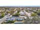 Wide aerial view of neighborhood, showing location of house at 6941 Twilite Dr, Port Richey, FL 34668