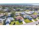 Aerial view of home and surrounding neighborhood near the water at 7213 19Th W Ave, Bradenton, FL 34209