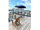 Relaxing waterfront dock with patio furniture at 514 Boca Ciega Point N Blvd, St Petersburg, FL 33708