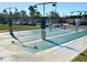 Well-maintained shuffleboard courts at 514 Boca Ciega Point N Blvd, St Petersburg, FL 33708