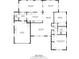 Floor plan showing a 1473 sq ft house with 2 bedrooms, 2 baths, and a garage at 11095 56Th N Ave, Seminole, FL 33772