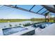 Stunning pool and spa with lake views at 14451 Coastal Woodland Ln, Parrish, FL 34219