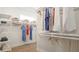 Spacious walk-in closet with ample shelving and hanging space at 14451 Coastal Woodland Ln, Parrish, FL 34219
