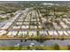 Aerial view showcasing the property's location within a larger community at 2322 Riverbluff Pkwy # V250, Sarasota, FL 34231