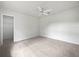 Simple bedroom with a walk-in closet, ready for your personal touch at 13 Perimeter Dr, Englewood, FL 34223
