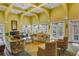 Spacious clubhouse with comfortable seating and high ceilings at 2400 Feather Sound Dr # 613, Clearwater, FL 33762
