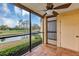Spacious screened lanai overlooking the golf course at 2400 Feather Sound Dr # 613, Clearwater, FL 33762