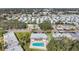 Aerial view of apartment complex and the surrounding community at 11511 113Th St # 13F, Seminole, FL 33778