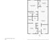 11511 113th St #13-3 Largo, FL 33778 floor plan, showing a 2 bed, 2 bath home at 11511 113Th St # 13F, Seminole, FL 33778