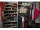 Large walk-in closet with ample shelving and hanging space at 3514 Shimmering Oaks Dr, Parrish, FL 34219