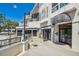 Building entrance with shops and signage visible at 1000 W Horatio St # 312, Tampa, FL 33606