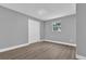 Bright bedroom with gray walls and wood-look flooring at 3206 N 29Th St, Tampa, FL 33605