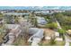 Aerial view showing house and surrounding neighborhood at 6201 Cedarbrook N Dr, Pinellas Park, FL 33782