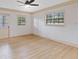 Light-filled bedroom featuring wood-look floors at 1001 Edgemont Pl, Brandon, FL 33511