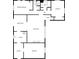 2-bedroom, 2-bathroom home with open living and kitchen areas at 5339 Brookmeade Dr, Sarasota, FL 34232