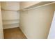 Spacious closet with shelving and hanging rod at 5504 Pokeweed Ct # 154, Tampa, FL 33617