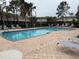 Inviting community pool and patio area with lounge chairs at 1006 Vista Cay Ct, Brandon, FL 33511