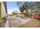 Large backyard with patio, fire pit, and hammock at 3000 21St S Ave, St Petersburg, FL 33712