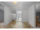 Simple hallway connecting bedrooms and living spaces at 3000 21St S Ave, St Petersburg, FL 33712